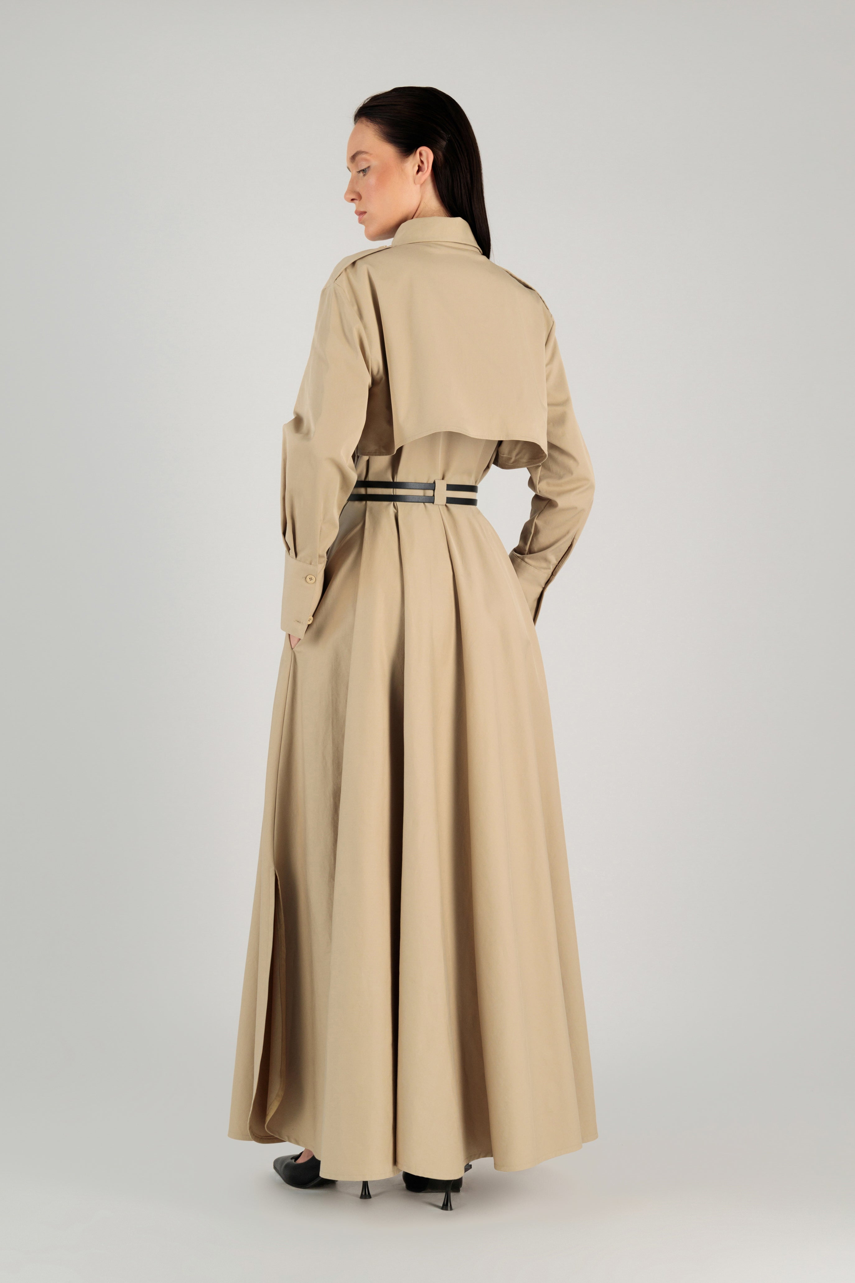 TRENCH MAXI DRESS – BLSSD