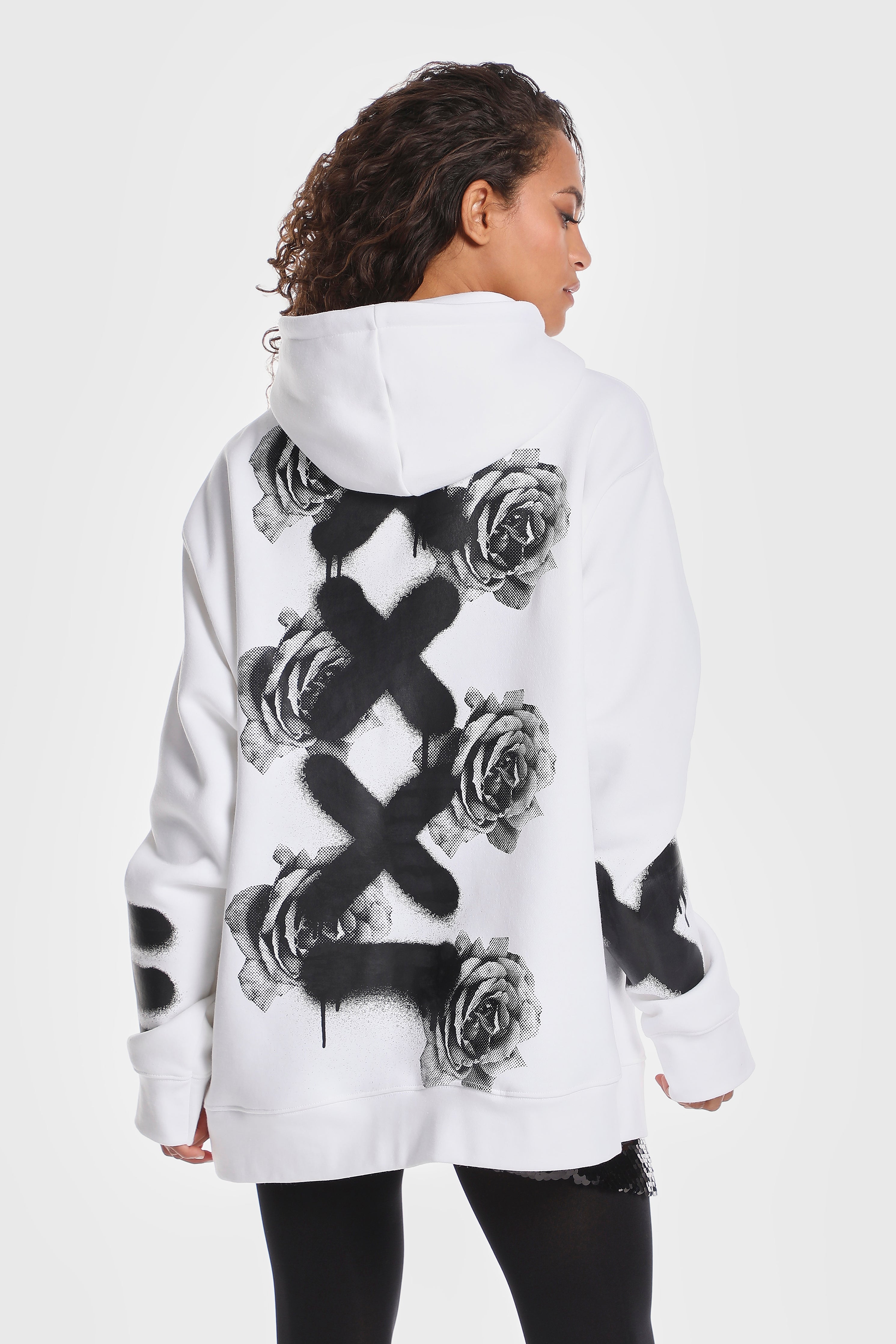 NOT XXX GRAFFITI HOODIE – BLSSD