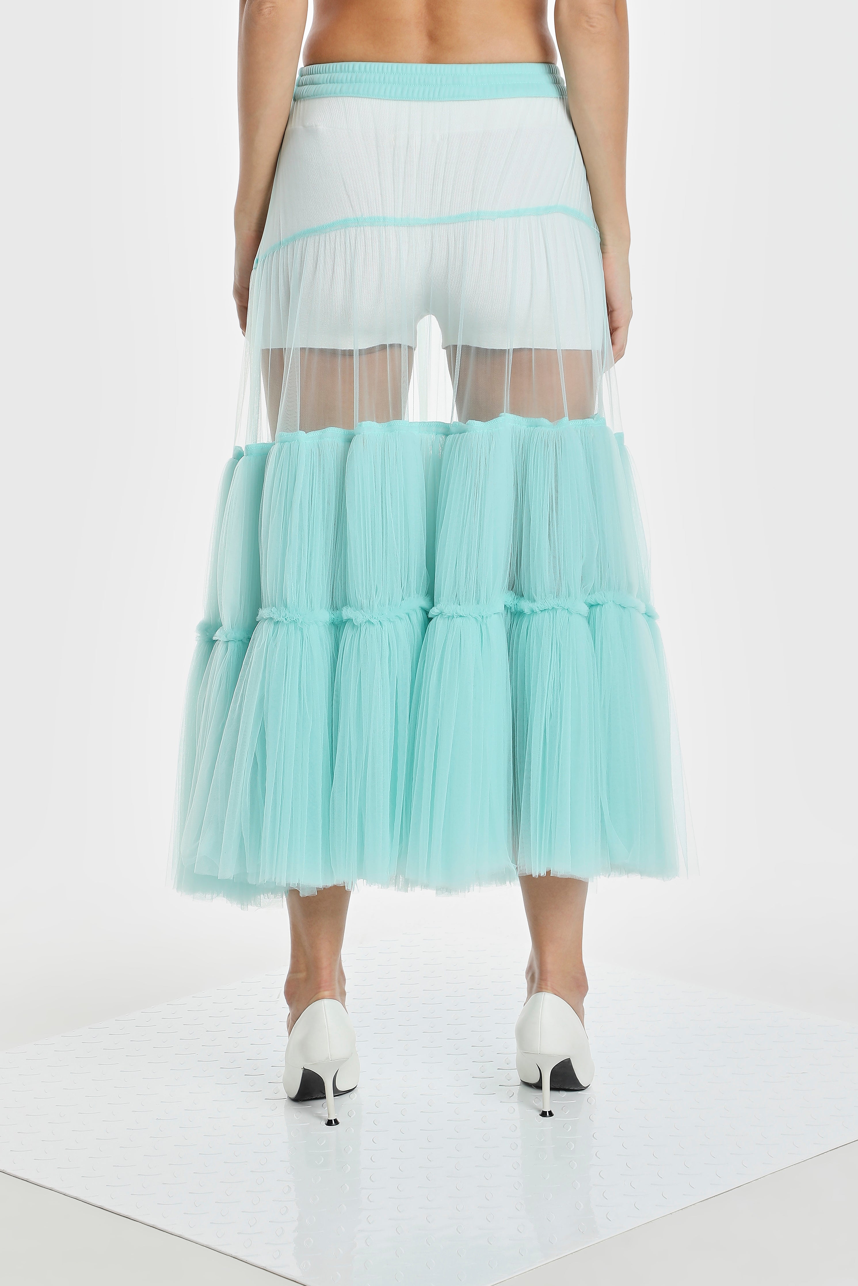 EXTRA VOLUME TIERED TULLE SKIRT – BLSSD