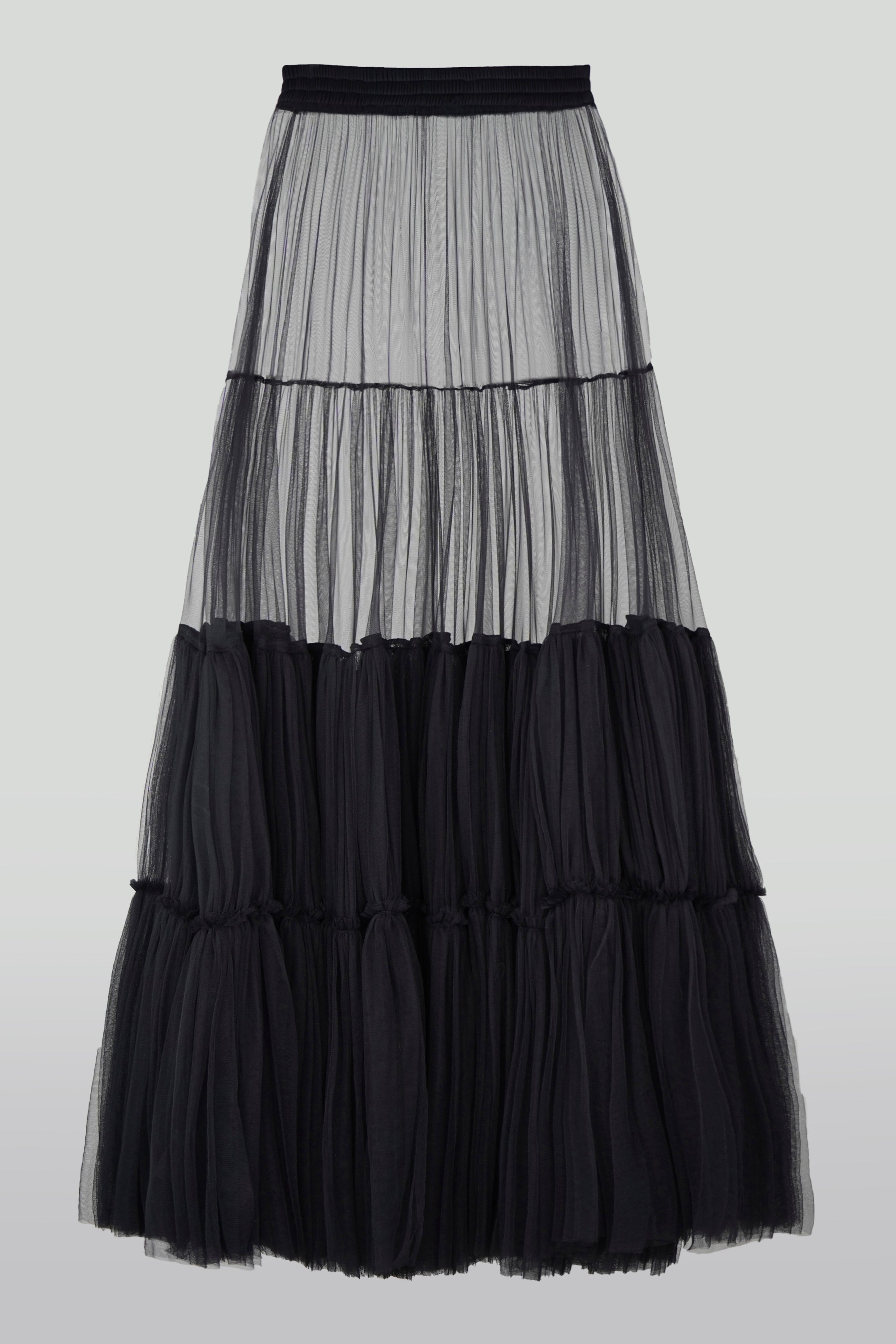 rrr tokyo BbR VOLUME TULLE SKIRT ブラック rrr tokyo BbR VOLUME TULLE SKIRT