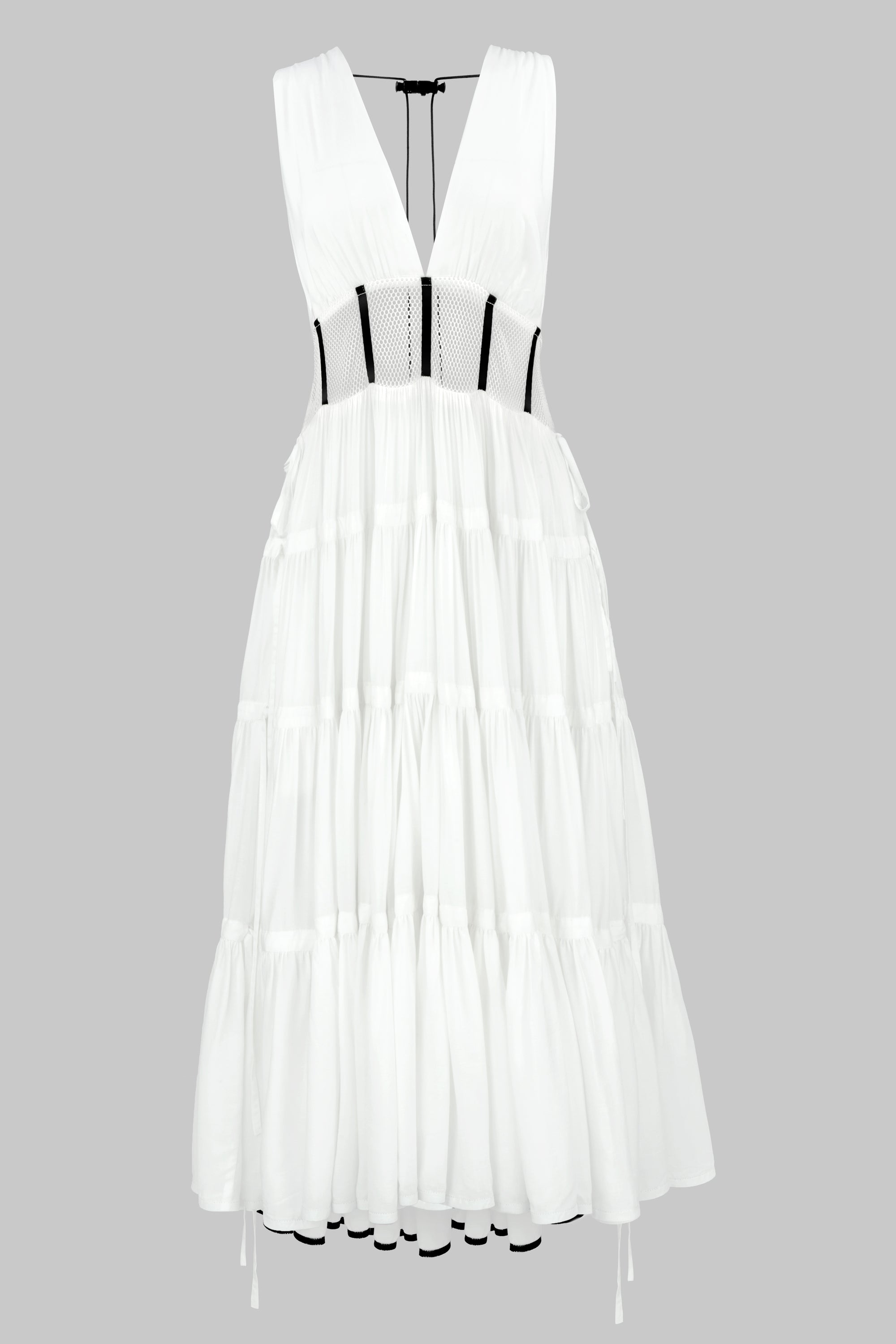 ELENI HALF CORSET DRESS BLSSD ELENI HALF CORSET DRESS BLSSD