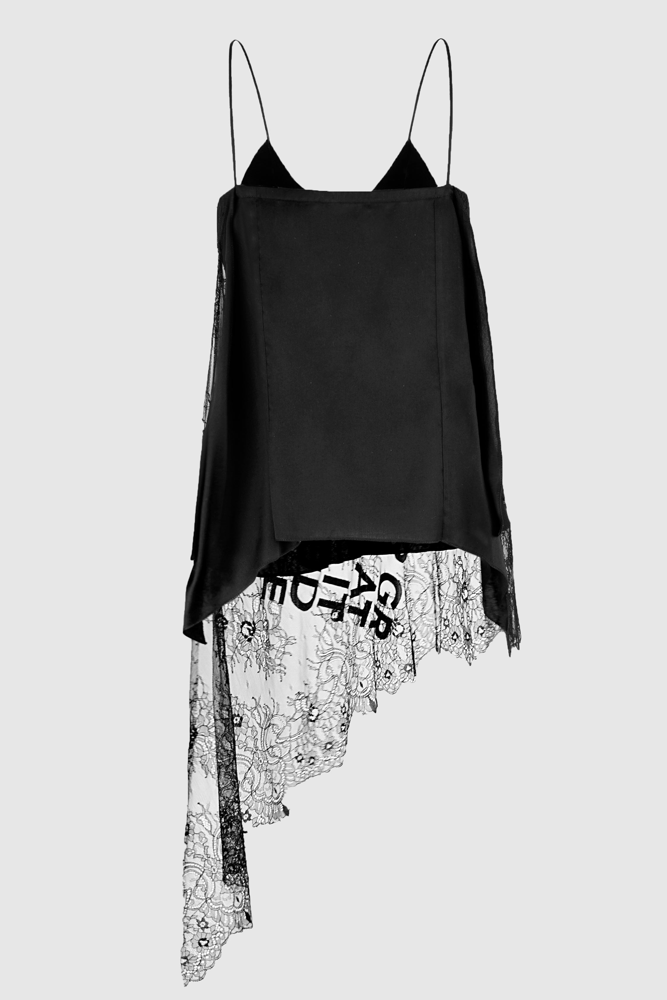 トップス andwang side cut out lace cami andwang side cut out lace cami トップス side cut out lace cami